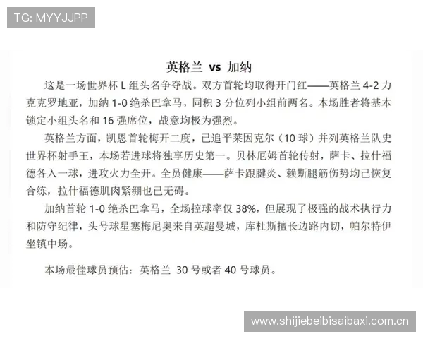 2026年世界杯英格兰对阵加纳比赛中门将扑救次数分析与关键表现解读