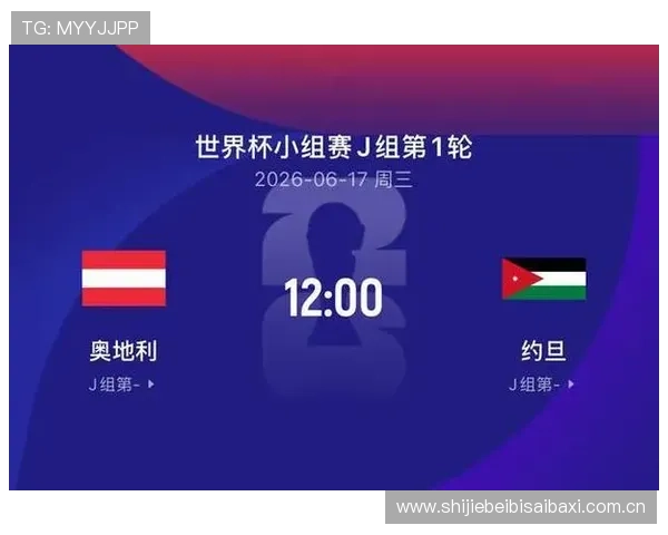 世界杯小组赛焦点：约旦与奥地利今日比赛时间及赛程全解析